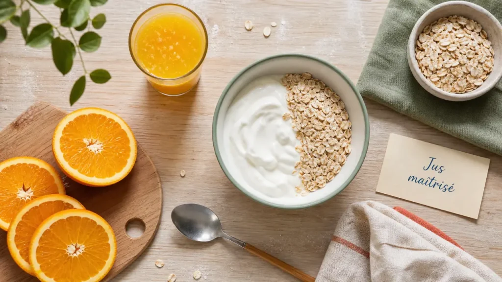 Jus d orange le matin fait grossir : verre de jus et calories