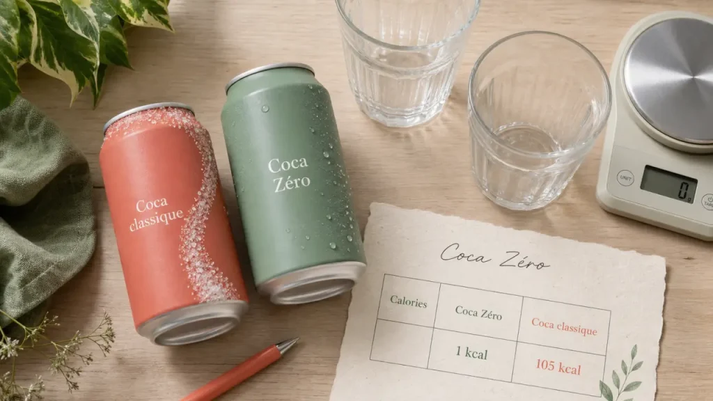 Le coca zéro fait il grossir ? Calories et édulcorants en image