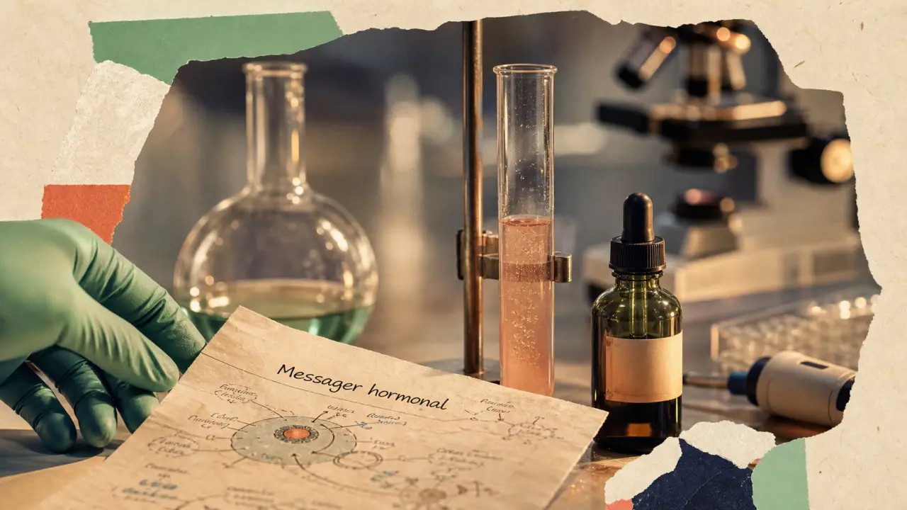 Qu est ce qu une hormone : messager chimique hormonal en laboratoire