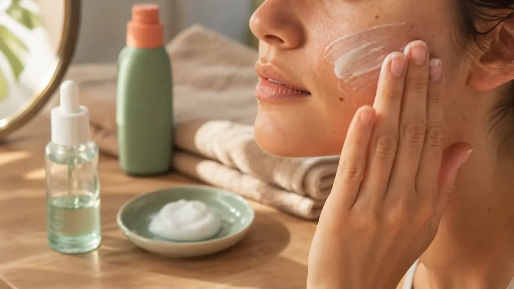 Peau lisse : exfoliation, hydratation et nettoyage, la routine qui affine le grain