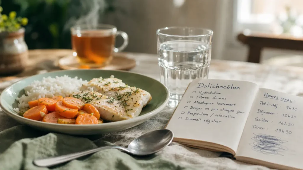 Dolichocôlon : quels aliments éviter, limiter et tester selon votre tolérance ?