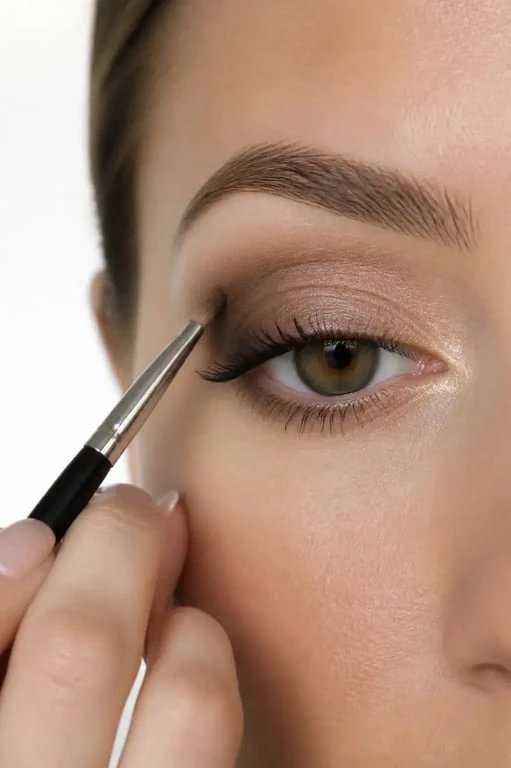 Yeux marron vert quel maquillage : application étape par étape d’un maquillage en dégradé