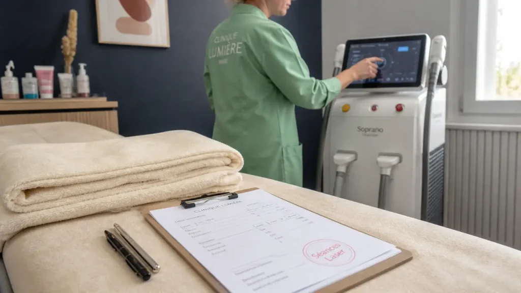 Épilation laser : 6 à 12 séances selon la zone, le poil et les hormones