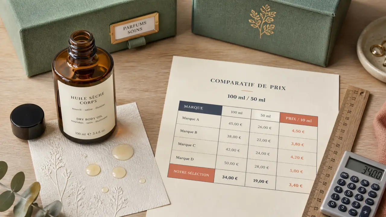 Huile Prodigieuse Nuxe prix : 24,87 € Amazon, 24,90 € parapharmacie, 38,90 € officiel
