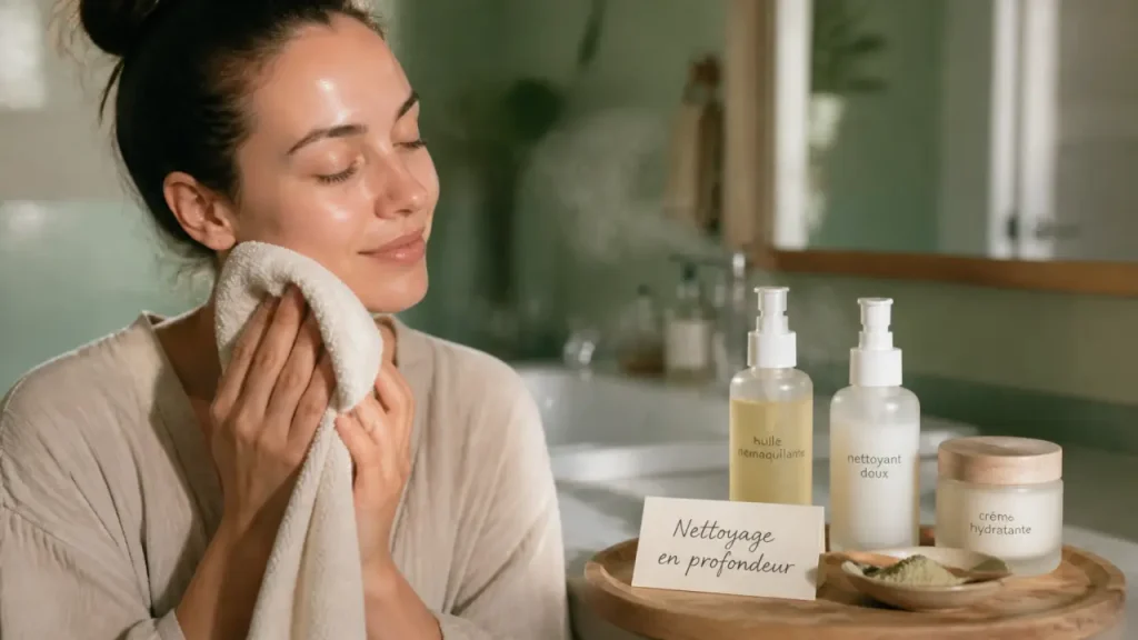Nettoyage de la peau en profondeur : la méthode pour désincruster sans décaper