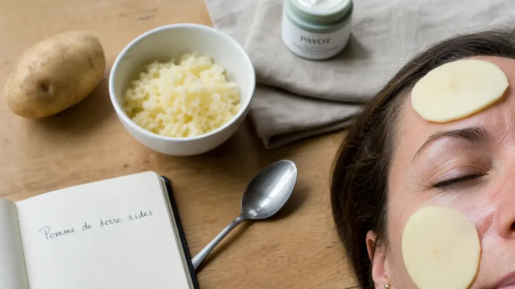 Pomme de terre sur le visage : lisse-t-elle les rides, les cernes et le teint ?