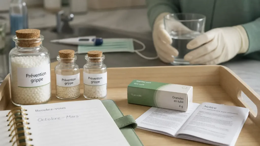 Prévention de la grippe et homéopathie : protocoles, souches et limites