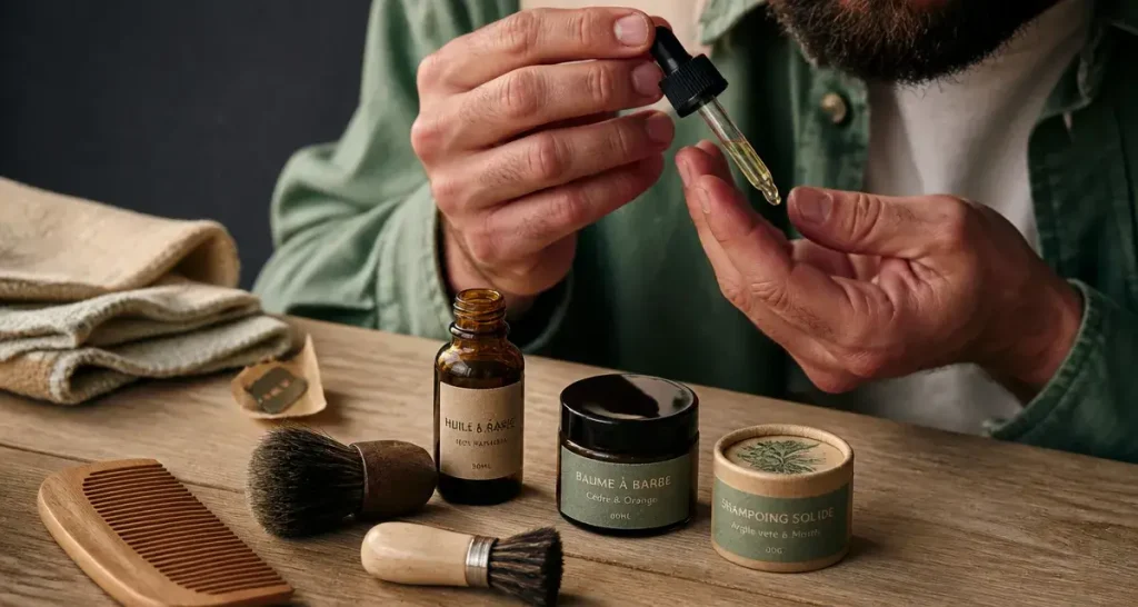Soin barbe : 4 piliers pour une routine naturelle et efficace