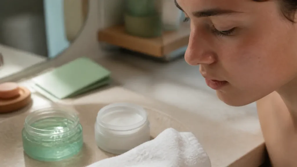 Soin visage ado : nettoyer, hydrater et exfolier 1 à 2 fois par semaine