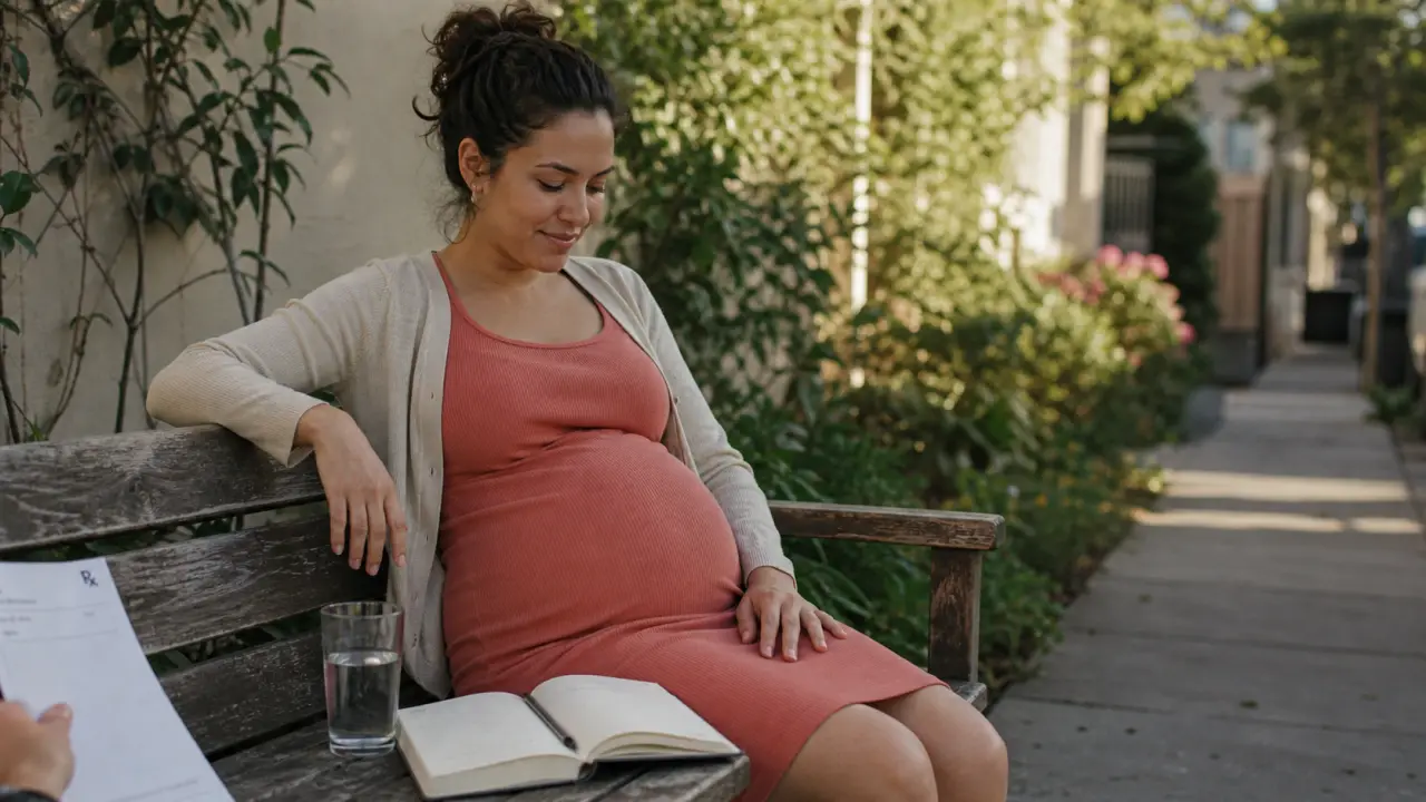Femme enceinte et vertige : s’asseoir et boire de l’eau