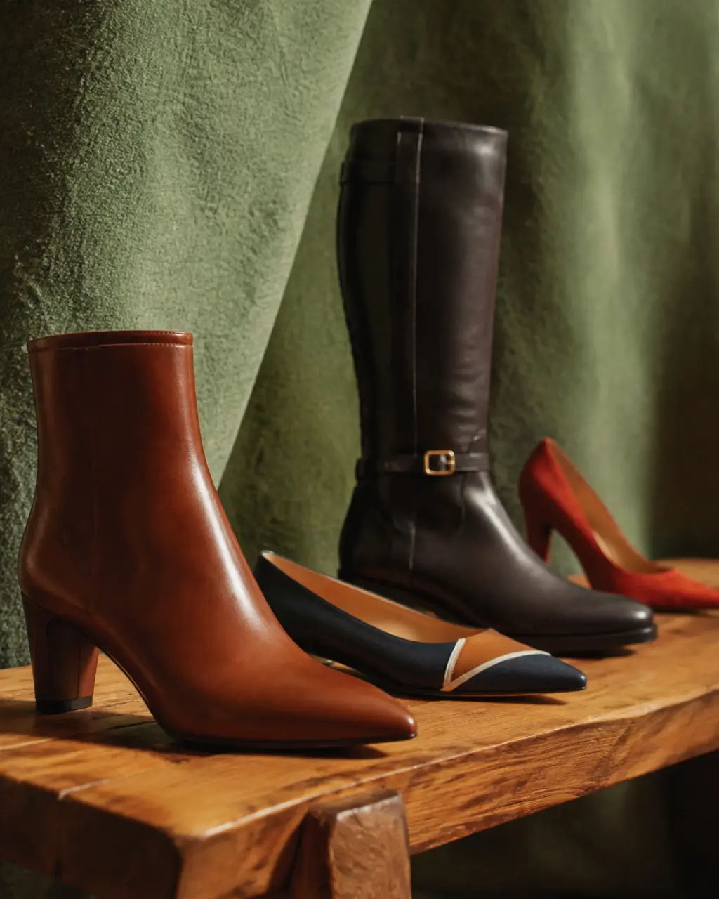 Mode chaussure automne 2025 : bottes wild et talons rouges, chaussures d’automne