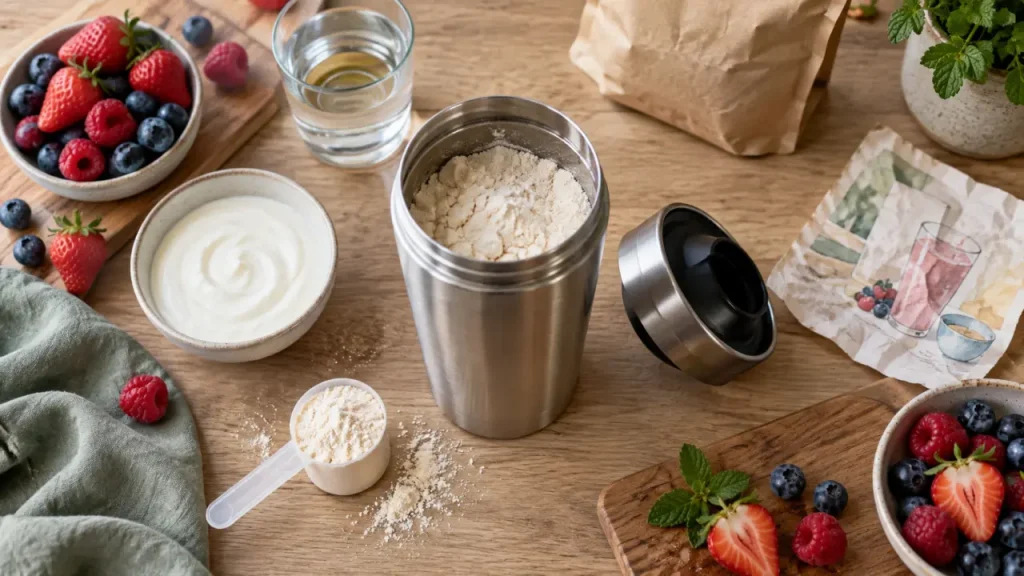 La whey peut aider à perdre du poids, si elle comble un besoin en protéines