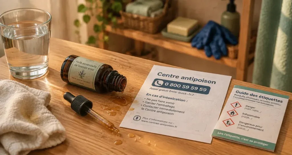Les huiles essentielles sont dangereuses selon la dose, la voie d’exposition et la personne