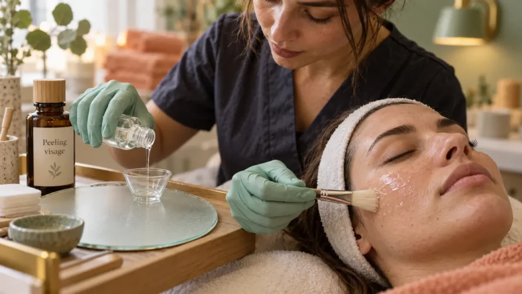 Soin peeling visage : plus profond ne veut pas dire plus adapté