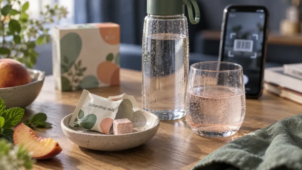 Waterdrop avis Yuka : pourquoi la note n&rsquo;existe pas (et ce qui compte à la place)